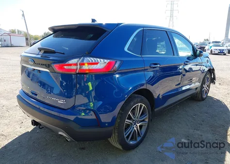 2020 Ford Edge Titanium из США, поврежденный, VIN 2FMPK4K95LBB29328